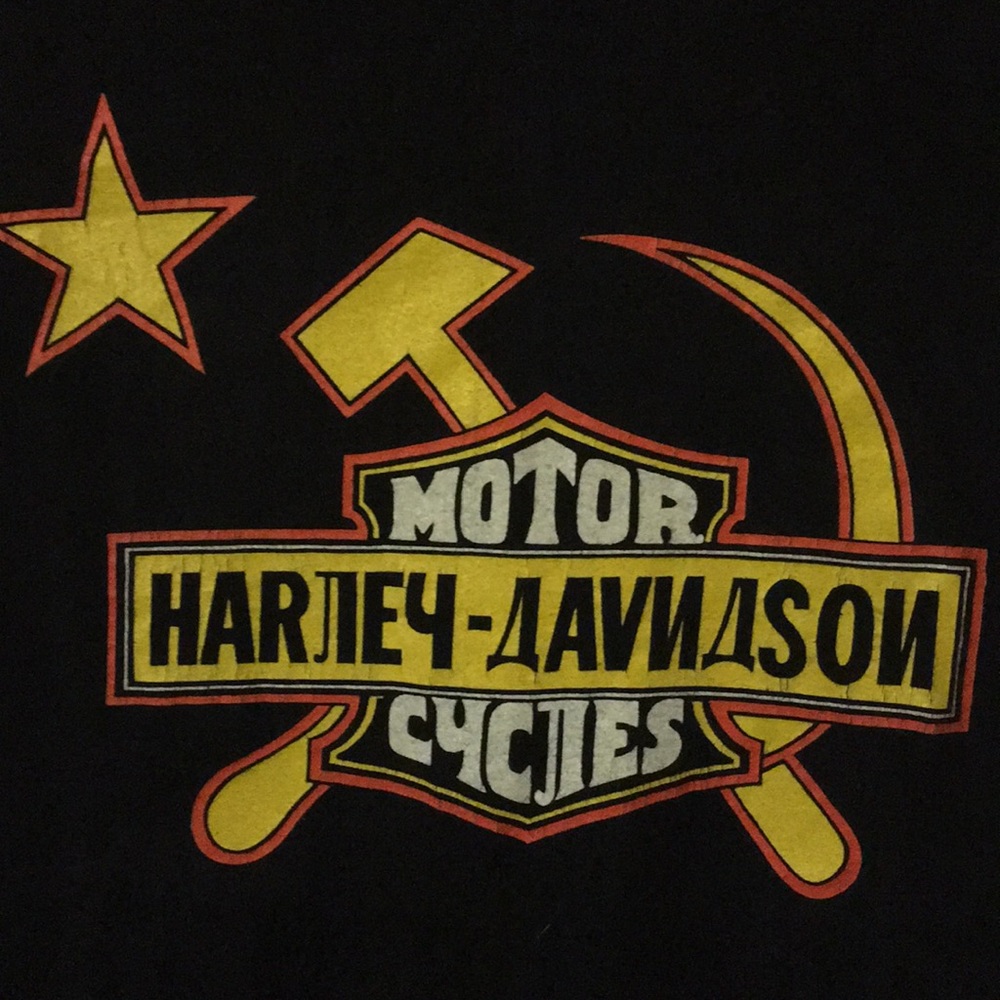 Harley Davidson of Russia tee shirt